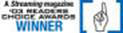 Readers Choice Award - Streaming Magazine